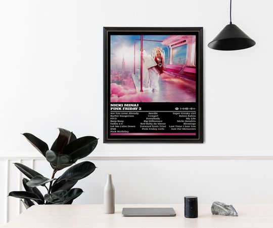 Nicki Minaj Poster, Queen Album Poster, Music Poster