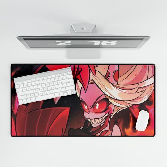 Hazbin Hotel Desk Mat, Hazbin Hotel Decor