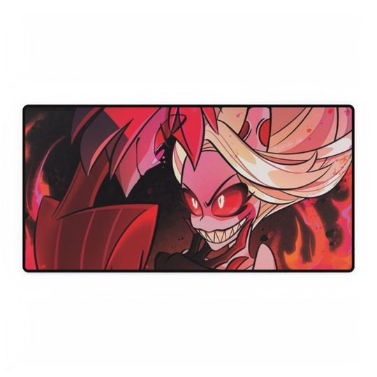 Hazbin Hotel Desk Mat, Hazbin Hotel Decor