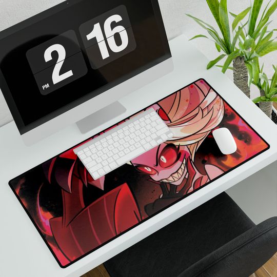 Hazbin Hotel Desk Mat, Hazbin Hotel Decor