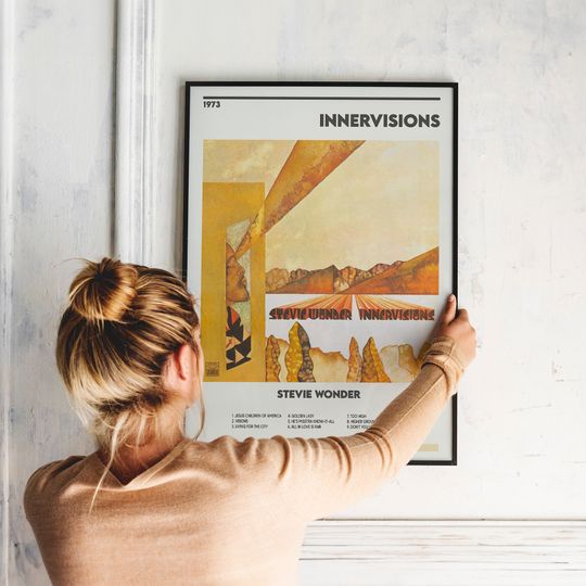 Stevie Wonder Innervisions Cover Print Poster