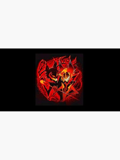 Alastor Hazbin Hotel Desk Mat, Hazbin Hotel Decor