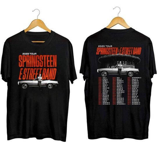 Bruce Springsteen Tour Springsteens Tshirt