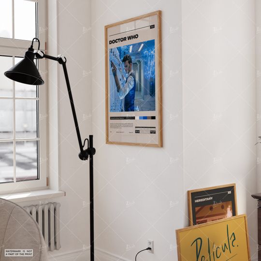 Doctor Who Poster, Sydney Newman Minimalist Movie Poster