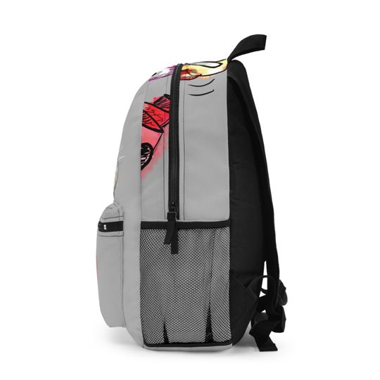 Bugs Bunny Gray Kids School Backpack, Basketball Gray Bag