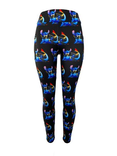 Stitch & Toothless Mashup LEGGINGS