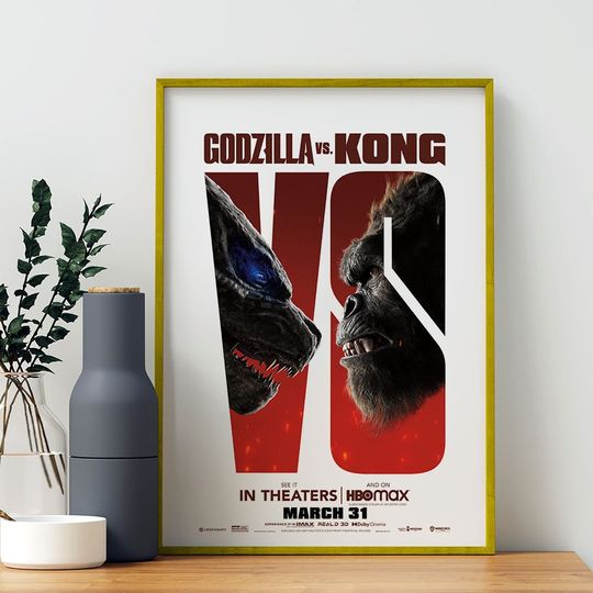god zilla vs Kong Movie Poster