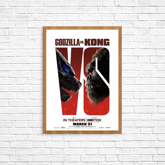 god zilla vs Kong Movie Poster