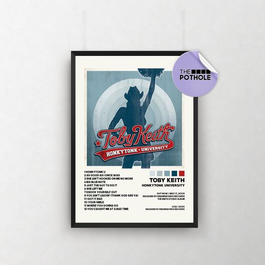 Toby Keith Posters / Honkytonk University Poster / Toby Keith