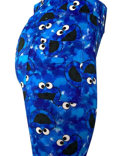 Cis for Cookie Monster Super Soft Leggings