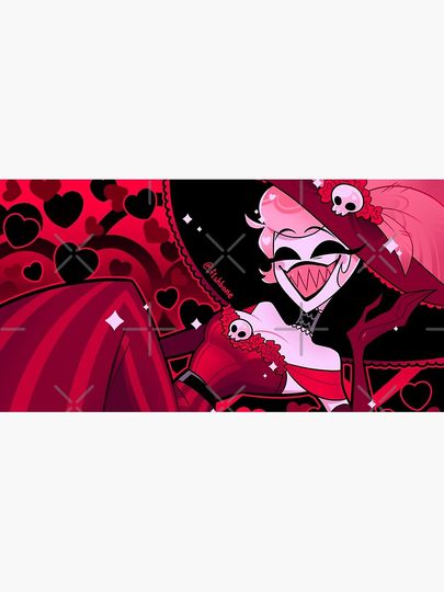 Hazbin Hotel Desk Mat, Hazbin Hotel Decor