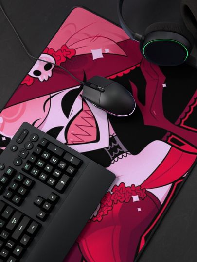 Hazbin Hotel Desk Mat, Hazbin Hotel Decor