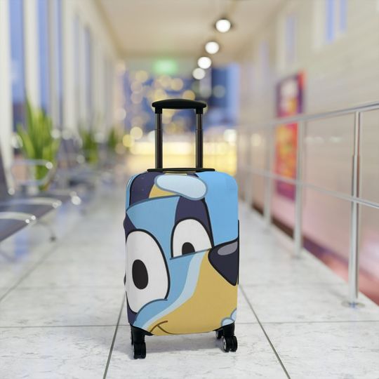 BlueyDad Luggage Cover