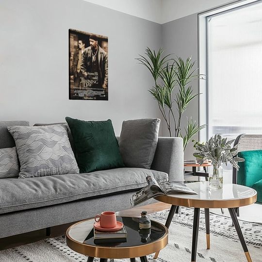 Training Day Movie Poster Canvas