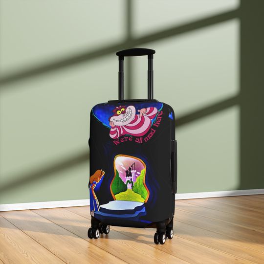 Alice in Wonderland Cheshire cat Luggage Cover