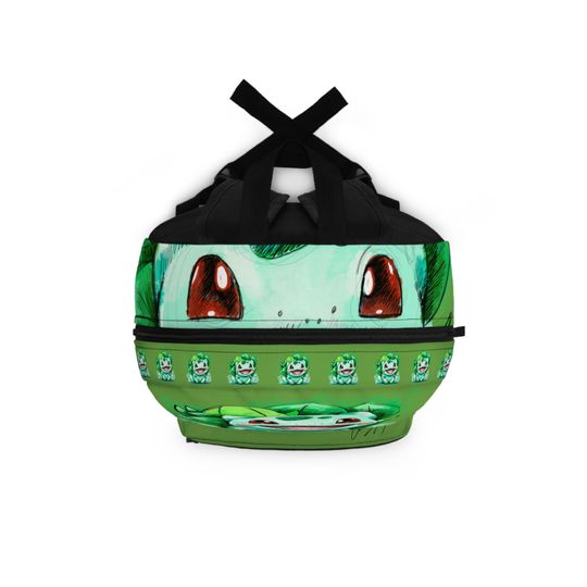 Bulbasaur Green Kids School Backpack, School PKM Bag