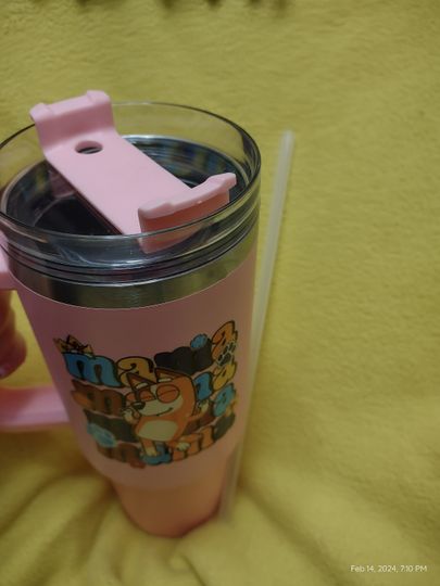 BlueyDad mama chilli heeler tumbler