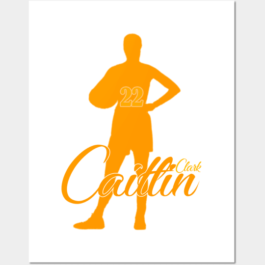 From The Logo 22 Caitlin Clark Poster, Caitlin Clark Poster