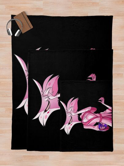 Angel Dust Hotel Blanket, Hazbin Hotel Fan Gift