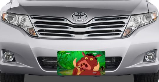 Disney Lion King - Timon and Pumbaa License Plate