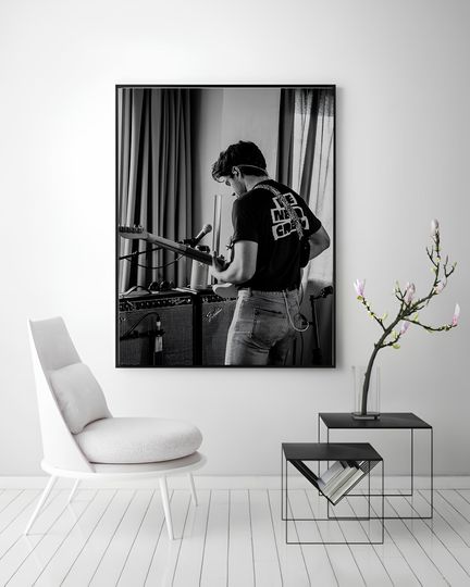 Niall Horan Studio Poster, Vintage Music Poster