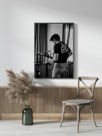 Niall Horan Studio Poster, Vintage Music Poster