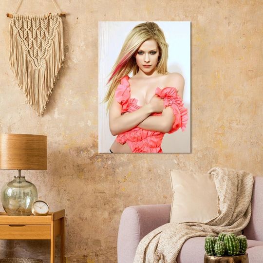 Avril Lavigne Rockstar Aura Portrait Poster