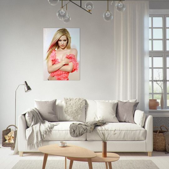 Avril Lavigne Rockstar Aura Portrait Poster