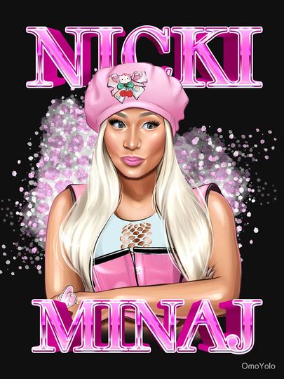Nicki Minaj Queen of Rap Classic T-Shirt