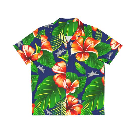 F-35 Panther Hawaiian Shirt