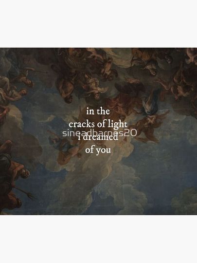 Evermore Lyric Throw Blanket