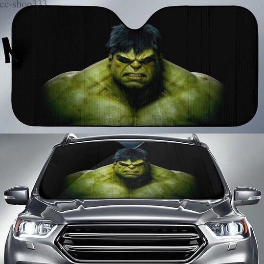 Hulk Superhero Car Sun Shade