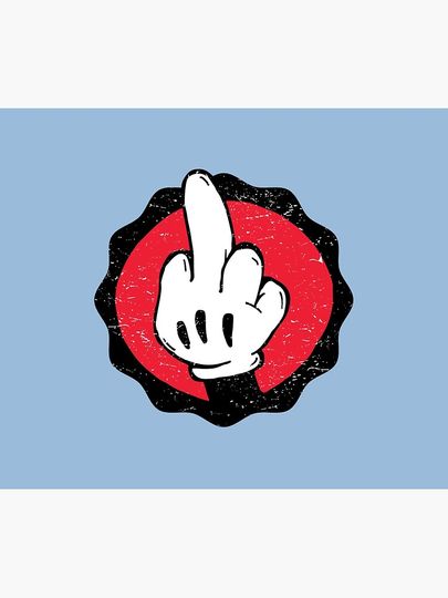 Funny Mickey Mouse Disney Shower Curtain, Disney Bathroom Decor
