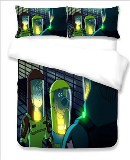 Scooby Doo Bedding Set Christmas Gift Bedding set