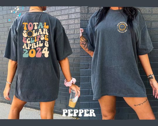 Total Solar Eclipse 2024 Shirt, Gift For Eclipse Lover, April 8th 2024 Shirt