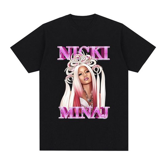 Rapper Nicki Minaj Pink Friday 2 Graphic T Shirt