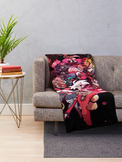 Hazbin Hotel Blanket, Hazbin Hotel Fan Gift