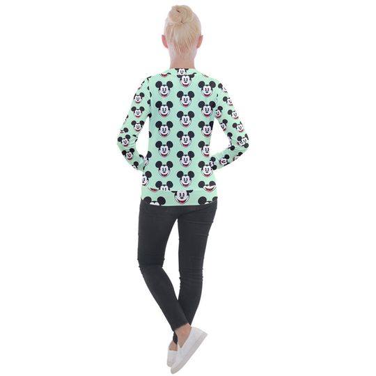 Mickey Mouse Light Jacket | Mickey Mouse Zip-up Jacket | Disney Nurse Jacket