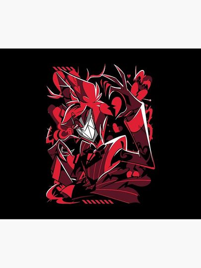 Alastor Hazbin Hotel Blanket, Hazbin Hotel Fan Gift