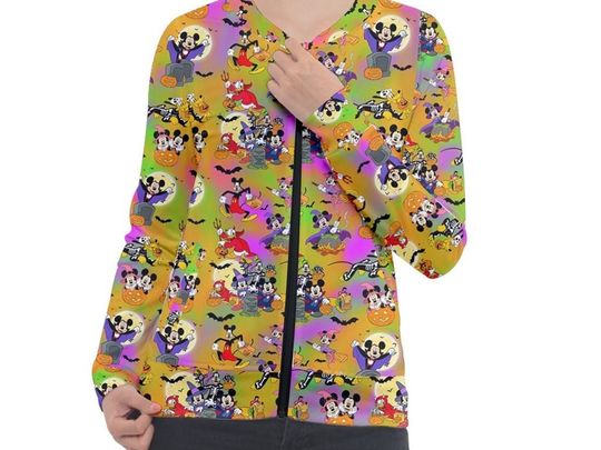 Mickey and Friends Halloween Light Jacket | Disney Nurse Jacket