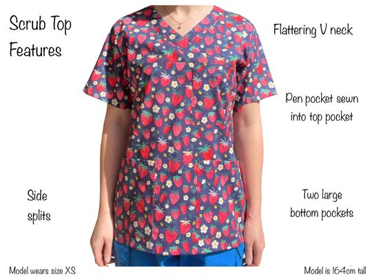 Disney Mickey Mouse SCRUB TOPS