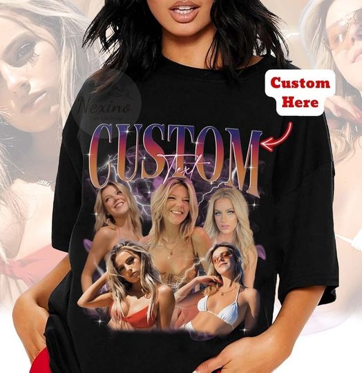 Custom Your Own Bootleg Tee, Retro Custom Bootleg Rap Tee, Custom Bootleg