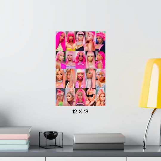 Nicki Minaj Queen of Rap Pink Friday 2 Premium Matte Vertical Posters