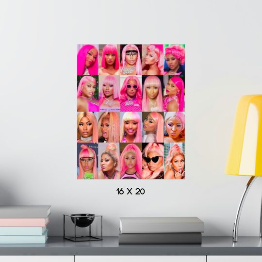 Nicki Minaj Queen of Rap Pink Friday 2 Premium Matte Vertical Posters