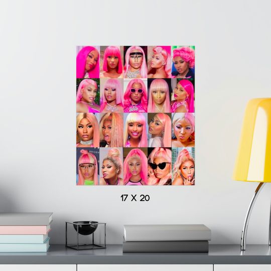 Nicki Minaj Queen of Rap Pink Friday 2 Premium Matte Vertical Posters