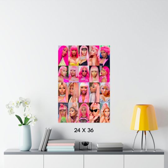 Nicki Minaj Queen of Rap Pink Friday 2 Premium Matte Vertical Posters