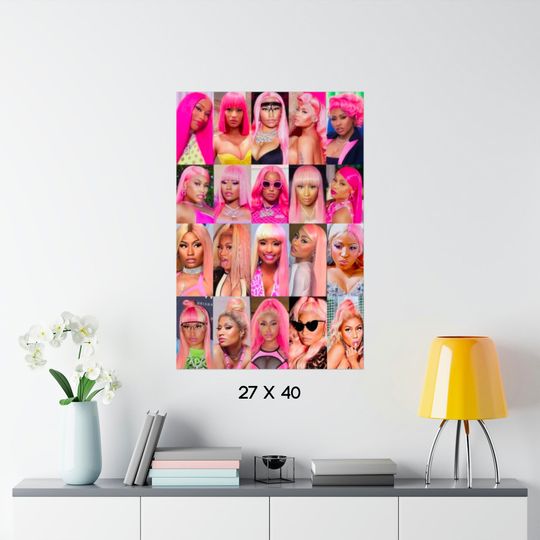 Nicki Minaj Queen of Rap Pink Friday 2 Premium Matte Vertical Posters