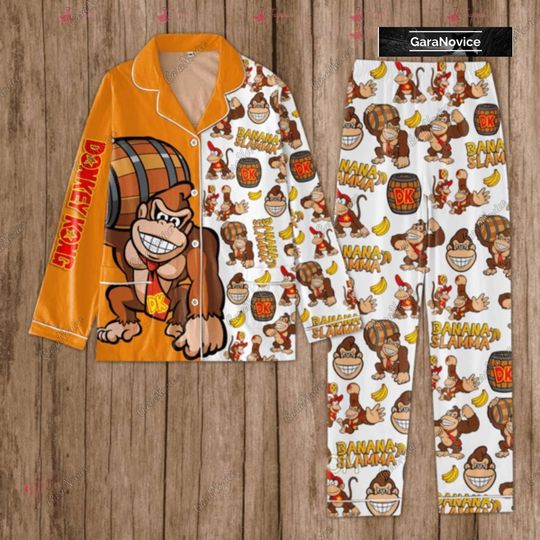 Donkey Kong Pajamas, Donkey Kong Banana Slamma Pajamas Sets