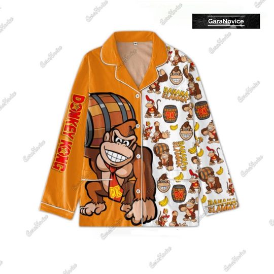 Donkey Kong Pajamas, Donkey Kong Banana Slamma Pajamas Sets