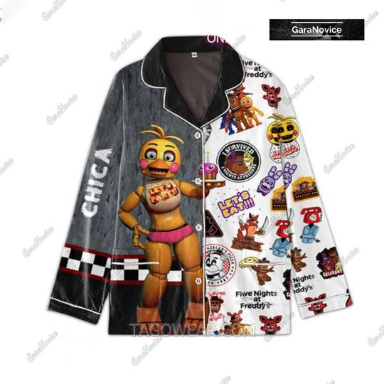 Chica Five Nights At Freddys Pajamas Sets